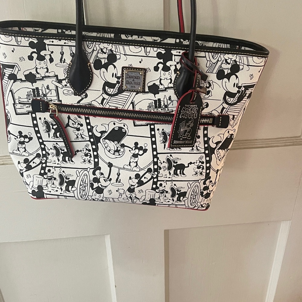 Black and White Tote Bag